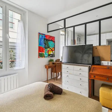 Apartment L'oasis Urbaine - Proche Belleville Et Parmentier *